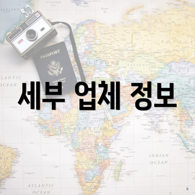 세부 업체 정보
