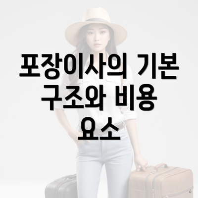 포장이사의 기본 구조와 비용 요소
