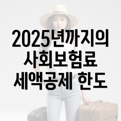 2025년까지의 사회보험료 세액공제 한도