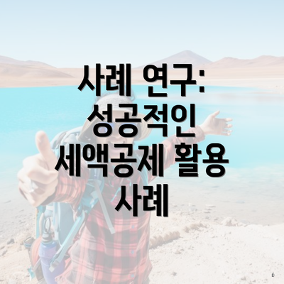사례 연구: 성공적인 세액공제 활용 사례