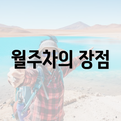 월주차의 장점